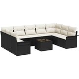 vidaXL Vrtna sedežna garnitura s shranjevanjem 10 pcs Rjava poli ratan, (5000145332) | Shoptok.si