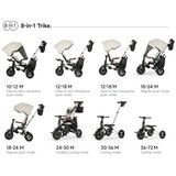 Qplay tricikl za decu Nova Deluxe Beige, 10m+ | ePonuda.com