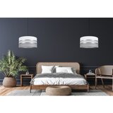  Luster na sajli CORAL 1xE27/60W/230V preč. 40 cm bela/siva | Eponuda.com