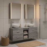  Set ormarića za kupaonicu 5 kom. Siva Sonoma Konstruirano drvo | shoptok.hr