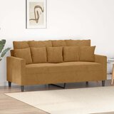  Dvosjed smeđi 140 cm baršunasti | shoptok.hr