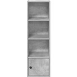 vidaXL Regal za knjige boja betona 31x24x102 cm konstruirano drvo | shoptok.hr