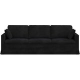 SOFA Crna 228 x 78 x 80 cm Baršun | shoptok.hr