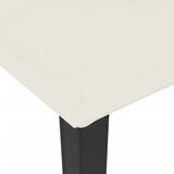  Sjenica s dvostrukim krovom krem 3,94x2,96 m čelična | shoptok.hr