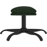  Stolček za noge temno zelen 60x60x36 cm žamet, (20767126) | Shoptok.si
