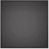  Vrtna saksija Crna 40 x 40 x 20 cm Čelična vrata - Crna 40 x 40 x 20 cm 1 | shoptok.hr