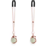 Ns Novelties Bound Nipple Clamps G1 Rose Gold