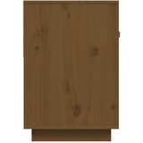The Living Store ormarić smeđa boja meda 90x40x60 cm od masivne borovine | shoptok.hr