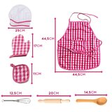 Woopie little chef set chef's outfit kuhinjski dodaci 7 kom. | shoptok.hr