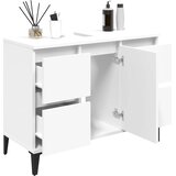 Ormarić za umivaonik bijeli 80 x 33 x 60 cm konstruirano drvo | shoptok.hr