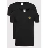 Versace Set dveh majic AU10193 Črna Slim Fit