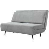 Støraa Svetlo siva raztegljiva sedežna garnitura iz rebrastega žameta 140 cm Mallory – | Shoptok.si