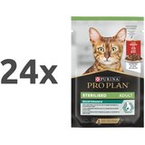 Purina Pro Plan Sterilised Adult vrečka - govedina - 85 g 24 x 85 g Cene