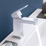  Enoročna armatura za umivalnik EUROCUBE brez zgornjega dela sifona (2313200E) | Shoptok.si