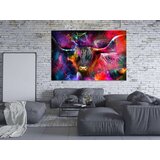  Slika - Colorful Bull (1 Part) Wide 60x40 | shoptok.hr