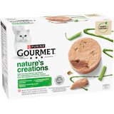  20 % popust na Gourmet Nature's Creations mokro mačjo hrano 36 x 85 g - pašteta: Losos & zeleni stročji fižol | shoptok.hr