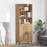  Highboard Umjetnički hrast 69,5 x 34 x 180 cm Konstruirano drvo Cijene