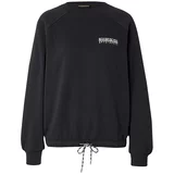 Napapijri Sweater majica 'B-BOYD' šafran / puder roza / crna / bijela