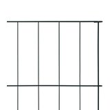 vidaXL Komplet ograje za ribnik 115x79 cm zelen | Shoptok.si