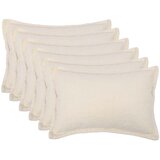  Presvlaka za jastuk 6 pcs HOUTEN Krem 30 x 50 cm Boucl&amp;eacute; Slike