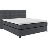 Premium Living Postelja Boxspring Carmen C, Antracit, 180x200 | Shoptok.si