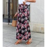 UR/CEO Black wide pleated women's pants Sijam | shoptok.hr