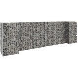  Gabionska sadilica u H-obliku od čelične žice 260 x 40 x 80 cm | Eponuda.ba