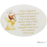  Unikatne slike z angelom in blagoslovom – Darilo za birmo, prvo obhajilo - 4. Rumeni angel - 15019 | Shoptok.si