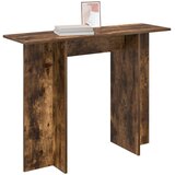  Konzolni stol Dimljeni Hrast 100 x 30 x 75 cm Konstruirano drvo | shoptok.hr