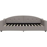  Dnevni krevet smeđesivi 100 x 200 cm od tkanine | shoptok.hr