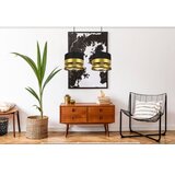  Luster na sajli MILO 2xE27/60W/230V zlatno/crno | Eponuda.com