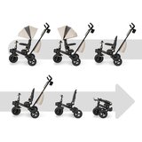 Kinderkraft Tricikl SPINSTEP 2 PLUS, bež | shoptok.hr