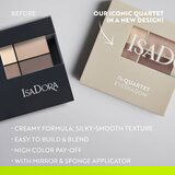 IsaDora The Eyeshadow Quartet paleta sjenila za oči nijansa 02 Neo Mint 3.5 g | shoptok.hr