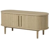 Unique Furniture TV komoda u dekoru hrasta u svijetloj prirodnoj boji 140x56x40 cm Meta – Cijene