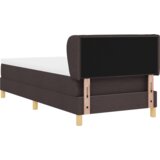  Box Spring Postelja z Mattresom Temno Rjava 90x200 cm Tkanina, (22051605) | Shoptok.si