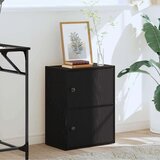 vidaXL Regal za knjige crni hrasta 40x24x52 cm od konstruiranog drva | shoptok.hr