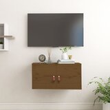 Maison Chic Stenska omarica - Zidna omarica medeno rjava 60x30x30 cm trdna borovina iu421, (22062933) | Shoptok.si