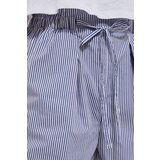 Marisse Cotton Striped Shorts L-Sh-3718 White_Blue | Shoptok.si