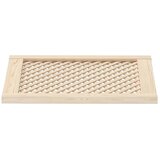  Vrata za ormarić rešetkasti dizajn 2 kom 49,5x69 cm borovina | shoptok.hr