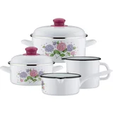 Set Posod Hortensie, 4-Delni
