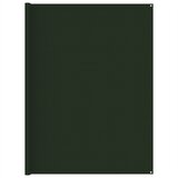 vidaXL Tepih za šator 250 x 450 cm tamnozeleni | shoptok.hr
