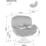 Molarem Home Fotelja BRIGITTE | shoptok.hr