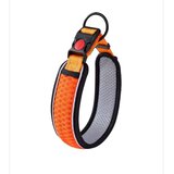 INF Adjustable Two-Tone Pet Collar with Reflective Strip, Padded Polyester Orange S, (5000214754) | Shoptok.si