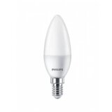 Philips PS802 led sijalica 4,9W (40W) B35 E14 ww 2700K fr nd 1PF/6-DISC | Eponuda.com