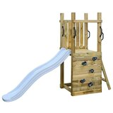 Swing King Otroški igralni stolp Irma (Do x Š x V: 235 x 70 x 175 cm, Moder tobogan) | Shoptok.si