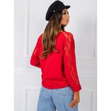 RUE PARIS Blouse-TP-BZ-5476.55-red | Shoptok.si