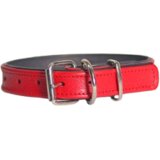 Alexa Leather Ogrlica za pse Lux, 30mm, Crvena Cene