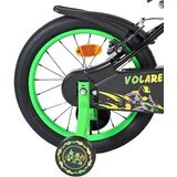 Volare dječji bicikl Strike 16″ crno-zelene boje, s dvije ručne kočnice | shoptok.hr