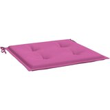  Jastuci za vrtne stolice 2 kom ružičasti 40x40x3 cm od tkanine | shoptok.hr
