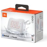 JBL go 5 prijenosni bluetooth zvučnik, bijeli | shoptok.hr